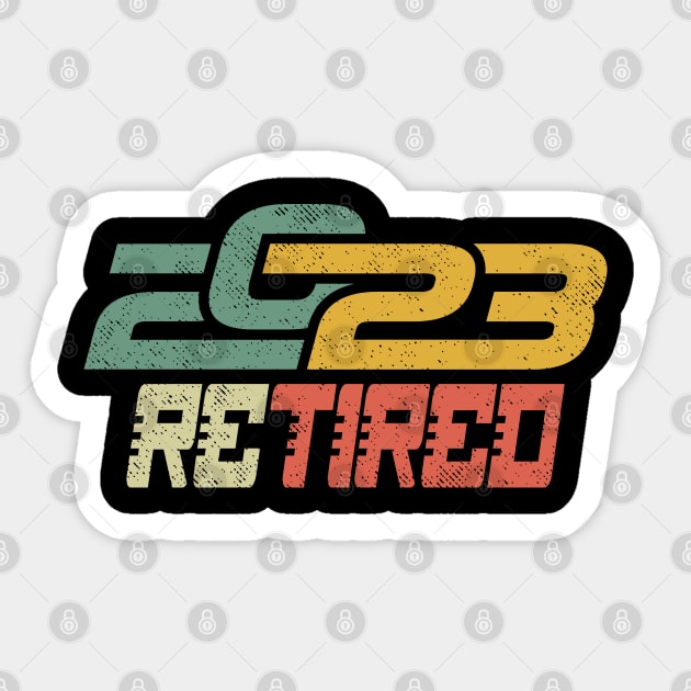 2023 Retired Sticker by Etopix